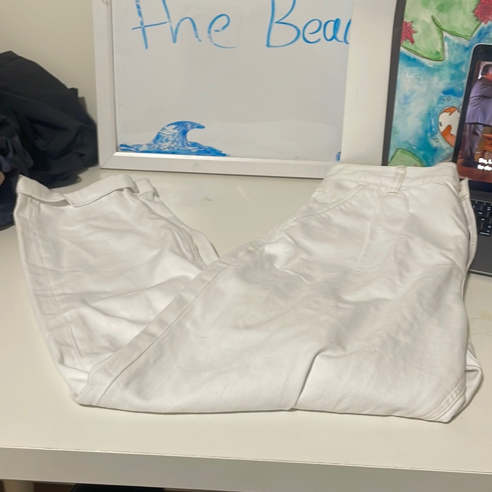White pants